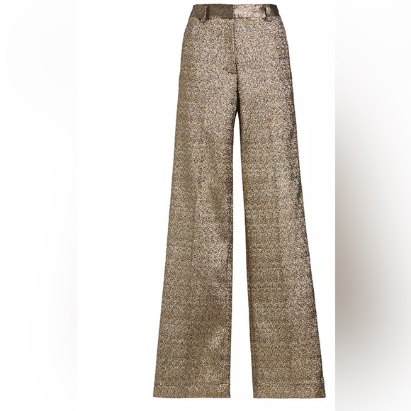 AKNVAS Metallic Wide-leg Pants - Picture 5 of 7